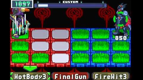 MMBN5 Custom Operation Battle Sample