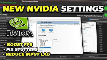 These Nvidia Settings Gives You 10% FPS Boost – Optimize Nvidia Control Panel