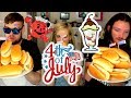 Irish People Try INDEPENDENCE DAY Hot dog Challenge