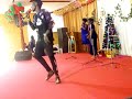 Sukah alpha performing live bagyakutya at his home coming church in kampala uganda