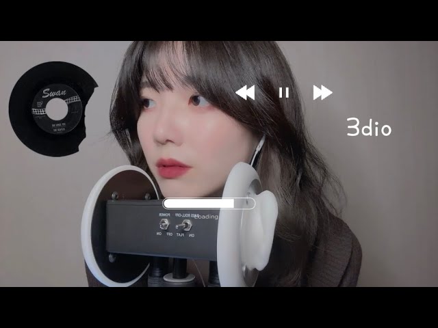【ASMR】여우꼬리로 말랑말랑 귀이개🦊한국어 잡담 きつねのしっぽで耳かき ふわふわ 韓国語雑談