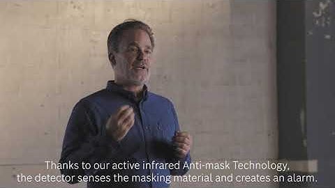 Bosch Security -  Bosch motion detectors- Anti-mask technology