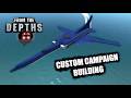 SURPRISE! GIANT BOMBER! ✈️👀 From the Depths Custom Campaign Building