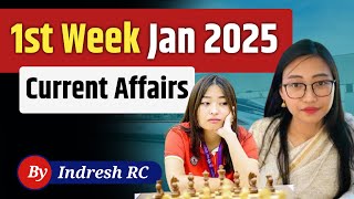 January 2025 Frist Week Current Affairs | Current Affairs | Weekly Current Affairs | Fact Study