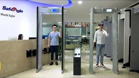 Safeagle SE3307&FJ3304 WTMD Comparison Video