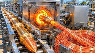 Millions of Waste Bullets Converted to Brass Wire | Satisfying Recycling Process