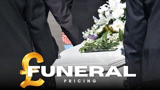 Funeral pricing Disbursements and Funeral Director fees