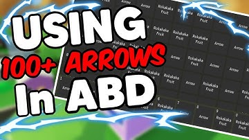 Using 100+ arrows in A Bizarre Day! | ABD Stand Farming