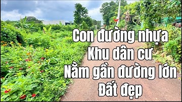 chủ cần tiền xoay sở công việc, bán gấp mảnh đất vườn giá cực tốt nằm gần đường nhựa chính