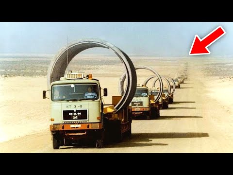 როგორ გაუშვეს უდაბნოს ქვეშ მდინარე ლიბიაში?