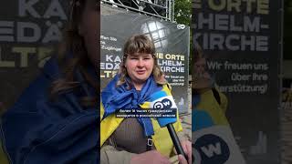 ⚡️ГЛЯНЬТЕ! Як в Німеччині святкували День Незалежності #shorts  @dwrussian
