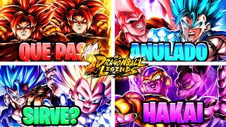 ¡Comprobé 30 MITOS NUEVOS de Dragón Ball Legends!