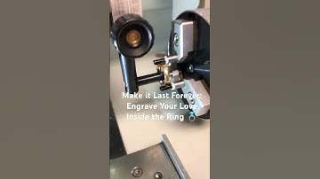 If you mean it, engraved it.