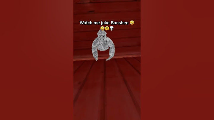 Juking the Gorilla Tag Banshee Ghost