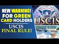 Urgent Warning From USCIS! Reopening Old Green Card Cases | Immigration News