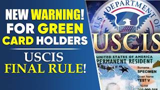 Urgent Warning From USCIS! Reopening Old Green Card Cases | Immigration News