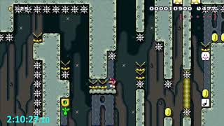 Super Mario Maker - Blind Kaizo Race #136: Precise Crypts