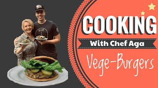 THE BEST VEGE-BURGER RECIPE IN THE WORLD (feat. Chef Aga)