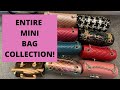 DESIGNER MINI HANDBAG COLLECTION: 12 bags with mod shots! #Chanel #Louisvuitton