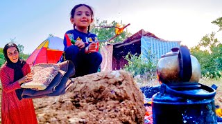 Fatemeh is Working in Kaper to Make a Beautiful Canopy and She Needs Help and Support