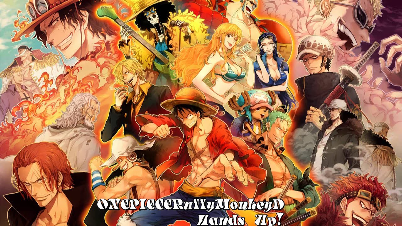 One Piece Nightcore Hands Up Opening 16 Youtube