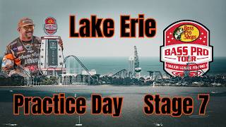 Zack Birge - Practice day for Stage 7 of the Bass Pro Tour on Lake Erie
