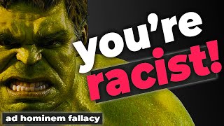 Ad Hominem Fallacy: Stop Calling People Racist