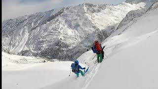 Raid à ski dans le Queyras