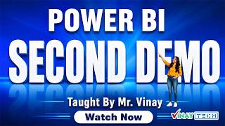Power BI Online Training in Hyderabad | Second Demo | Tools,Components &amp; Installation | Vinay tech |