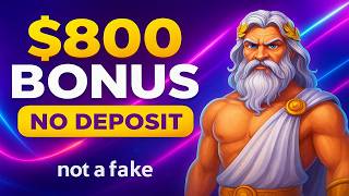 $800 Free Casino Bonus 2026 | No Deposit Required | Exclusive Promo Code