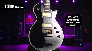 ESP Guitars: LTD Deluxe EC-1007 Baritone EverTune Demo by Jean Patton