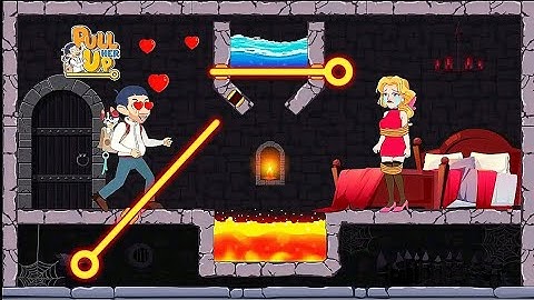 Pull Him Up 2 - Pull Her Out Level 21 to 30 l mobile gameplay walkthrough