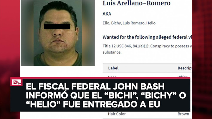 Extraditan a EU a operador de 'El Chapo' y 'El Mayo'