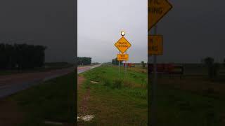 Rural Intersection Conflict Warning System Put Into Operation