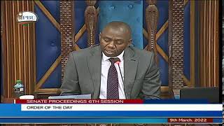 SENATE PROCEEDINGS, 9TH MARCH, 2022, AFTERNOON SESSION.
