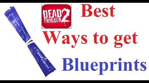 100% Trick | Dead trigger 2 | Get Blueprints without hack | Know the Game play | SCAR Gun