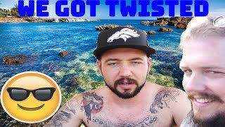 T-Rex and Goku flex in Oahu | on The Weird Couch