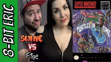 TMNT: Turtles in Time (SNES)  - Swine VS Fine - Episode 03 | 8-Bit Eric | 8-Bit Eric