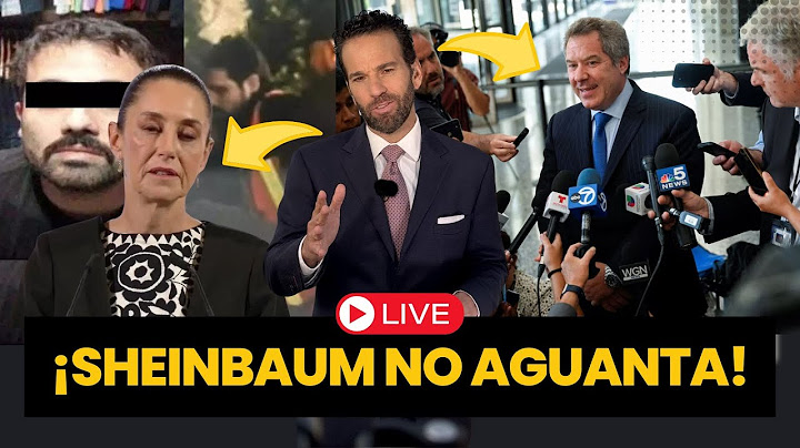 SHEINBAUM CAN'T TAKE IT! THEY DROPPED THE VIDEO THAT HEATED CALCA UP! THE N4RCO-LAWYER IS SINKING...