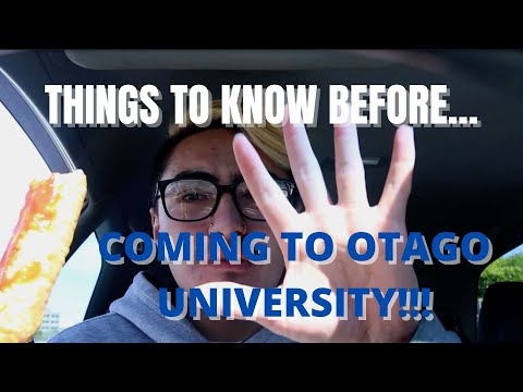 UNIVERSITY OF OTAGO... Things you need to know before coming here!!