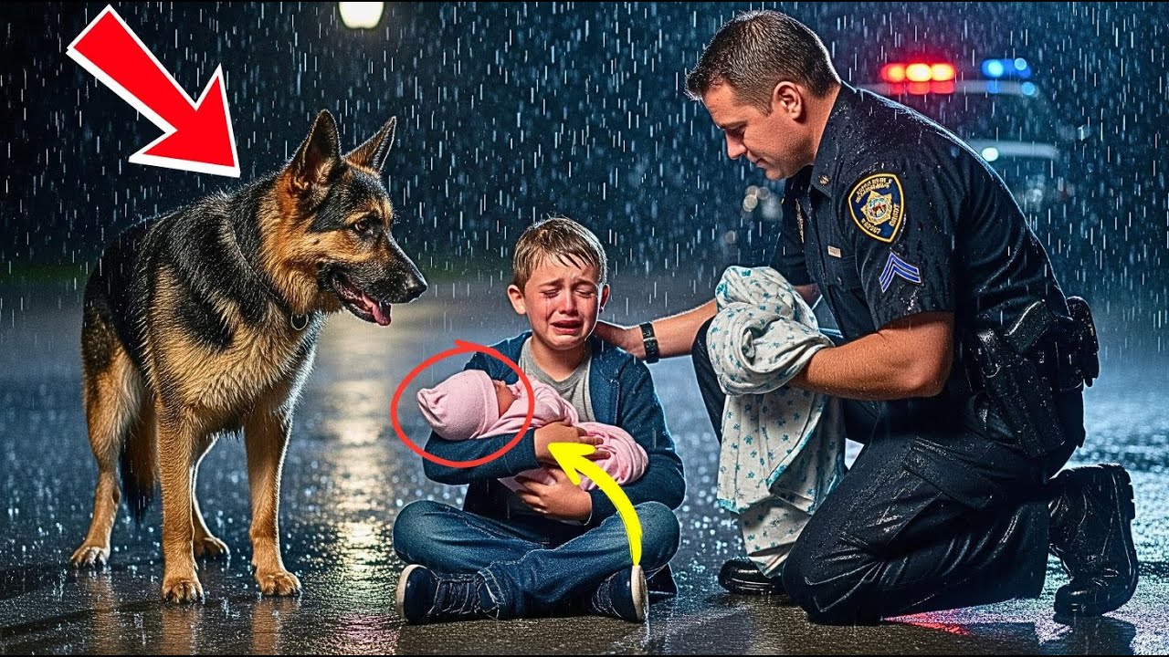 “Please…Don’t Take My Sister” The Boy Whispered— What the Officer and His  K9 Did Next Will Break You