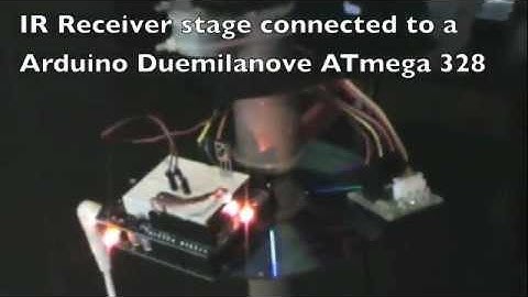 Softrock SDR and Loop Antenna Controlled by Arduino via Infrared