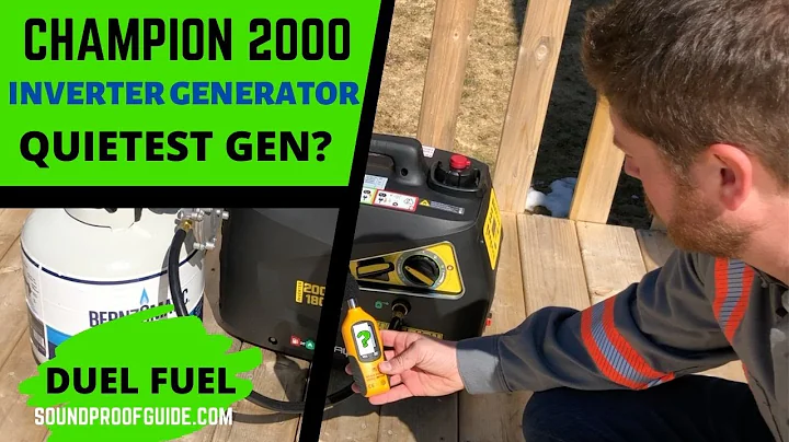 Affordable and Silent Inverter Generator - Champion 2000 Review