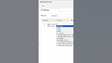 Node Red: Format Strings using Template literals #coding #nodered #tutorial