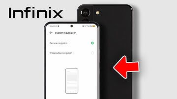Change Navigation Buttons to Gestures on Infinix Phone!