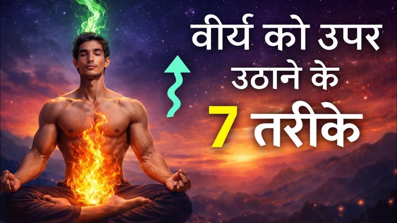 7 Powerful Ways to Lift Your Energy Upwards | Brahmacharya Secret Revealed 🔥