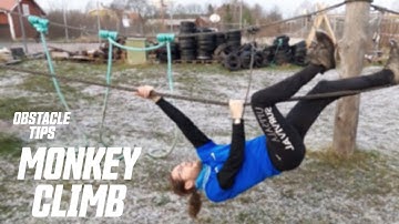 Monkey Climb technique - How to climb ropes for Obstacle Course Races (OCR)