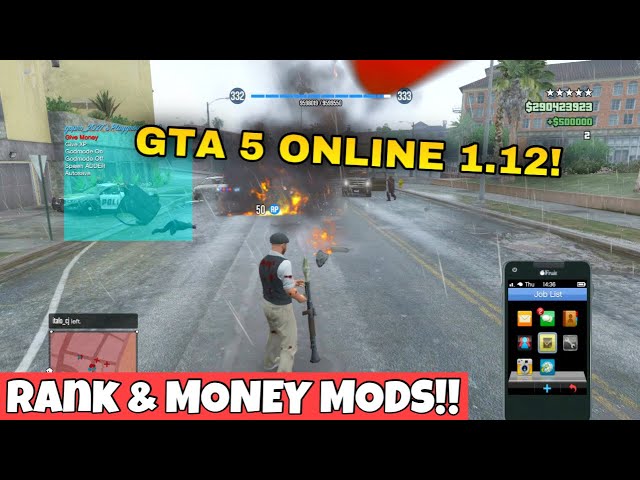 Mod gta 5 money, rank etc ps4, xbox 1, ps3 by Robin789