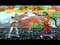 Kazuya Paul Vs Ken Ryu Hardest AI Street Fighter X Tekken 