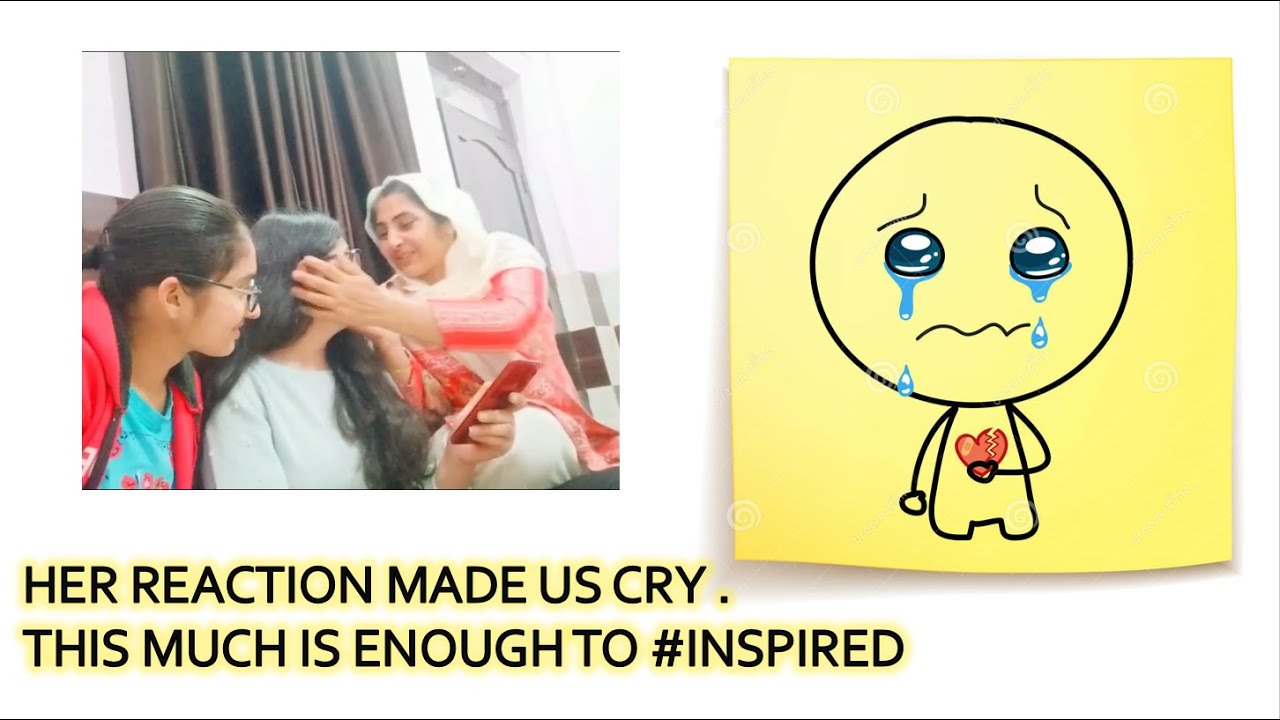 Her Reaction made us Cry | 